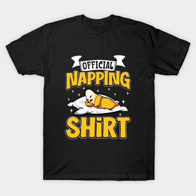 Banana - Official Napping T-Shirt by Modern Medieval Design